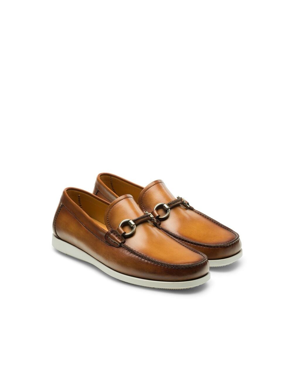 Magnanni Marbella Tabaco Loafers Horsebit size 8 US /41 (19475) Great Condition